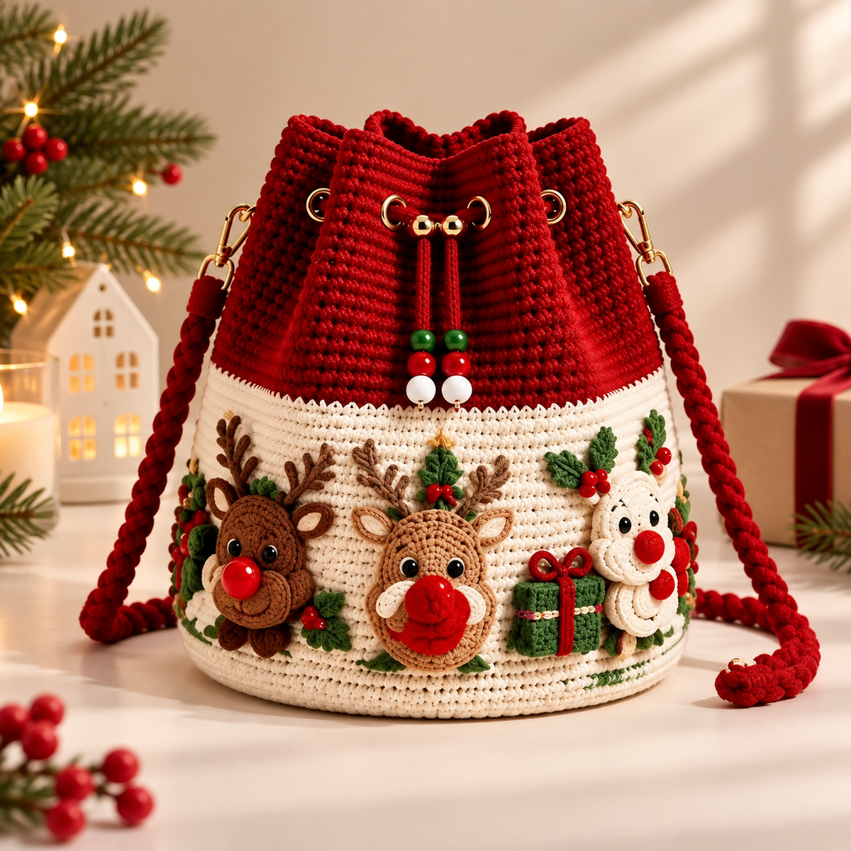 Hand-made Christmas Bags
