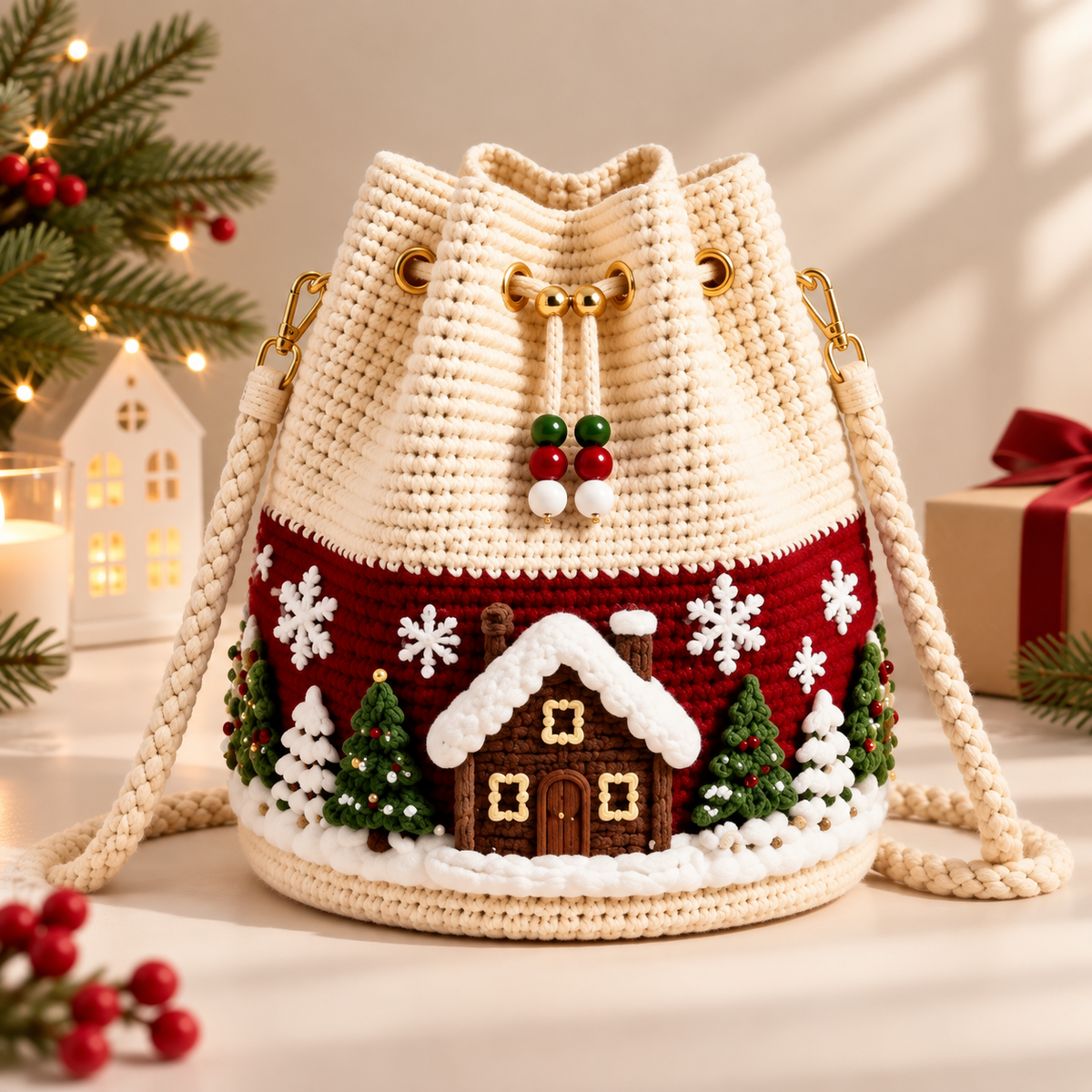 Hand-made Christmas Bags